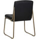 Anton Vintage Black Dining Chair, Set Of 2